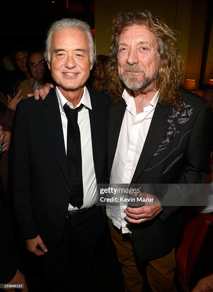 The New York City Premiere For Led Zeppelin Celebration Day - After Party