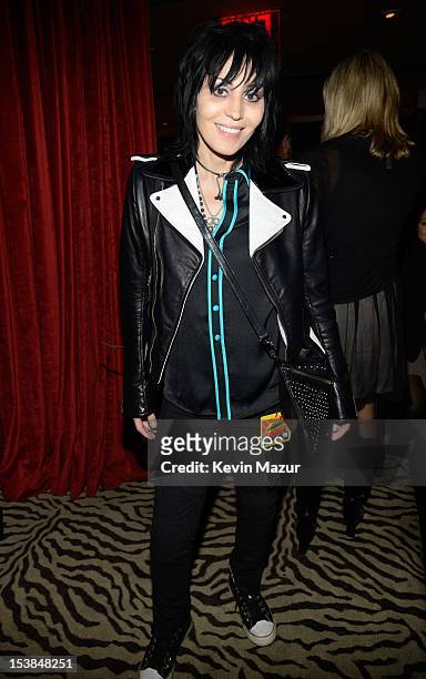 Joan Jett attends the after party for "Led Zeppelin: Celebration Day" at Monkey Bar on October 9, 2012 in New York City. The film captures 2007...