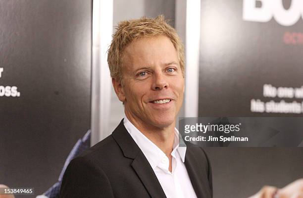 Actor Greg Germann attends the "Here Comes The Boom" premiere at AMC Loews Lincoln Square on October 9, 2012 in New York City.