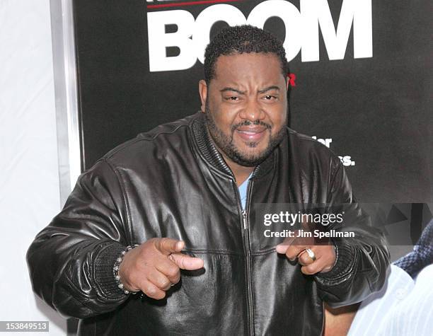 Actor Grizz Chapman attends the "Here Comes The Boom" premiere at AMC Loews Lincoln Square on October 9, 2012 in New York City.