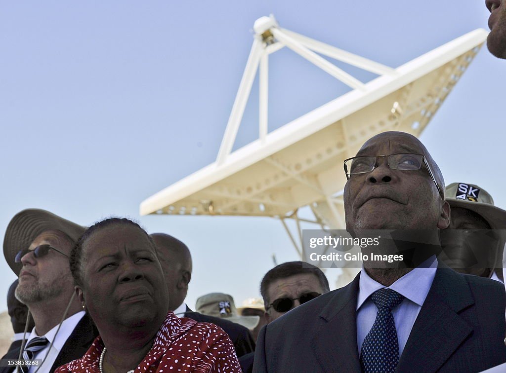 Zuma Visits Carnarvon - Home of the SKA