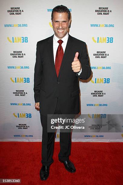 Personality Marco Antonio Regil arrives at the Screening of "Filly Brown" held at The Egyptian Theater on October 8, 2012 in Los Angeles, California.