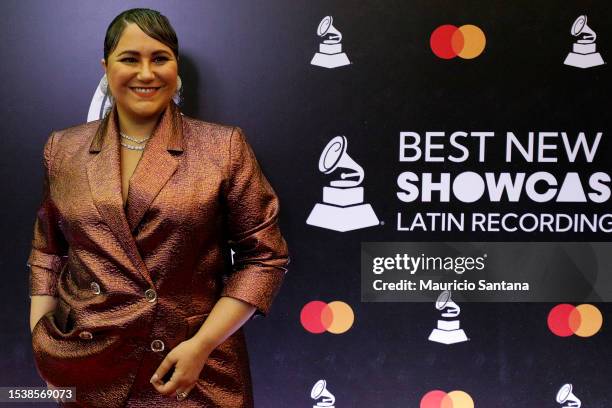 Singer Maria Rita poses for a photo during the Latin Recording Academy Best New Artist Showcase Brazil ath the Priceless Mastercard - NOTIÊ...