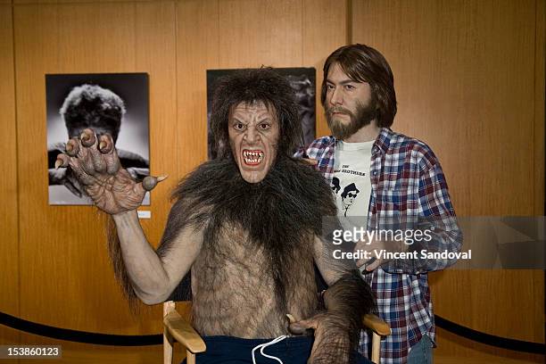 Sculpture of Rick Baker at the "Universal's Legacy Of Horror" Hosted By AMPAS, Screens "The Wolf Man" And "An American Werewolf in London" at AMPAS...
