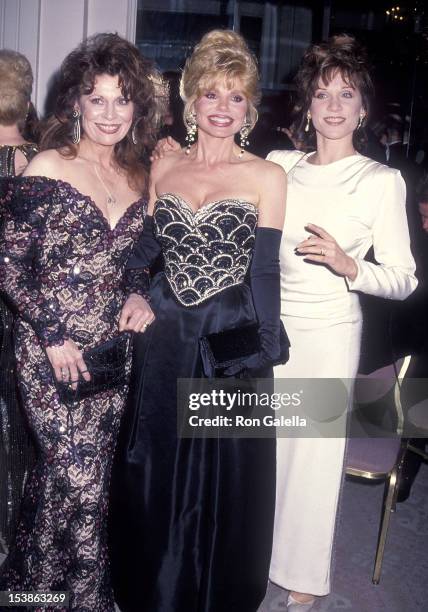 Actress Ann Wedgeworth, actress Loni Anderson and actress Marilu Henner attend the Friars Club of California's 14th Annual Lifetime Achievement Award...