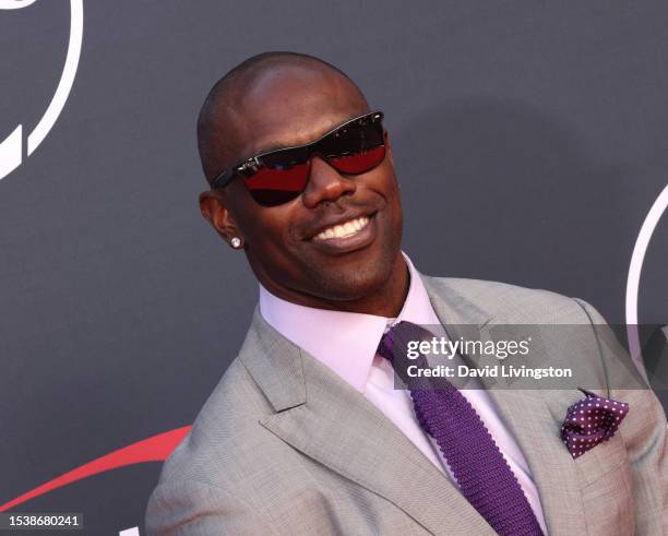 Terrell Owens attends the 2023 ESPYs Awards at the Dolby Theatre on July 12, 2023 in Hollywood, California.