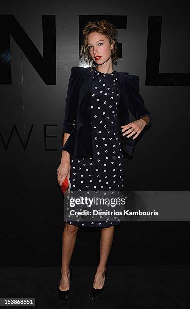 Heloise Guerin attends Chanel Bijoux de Diamant 80th Anniversary on October 9, 2012 in New York City.