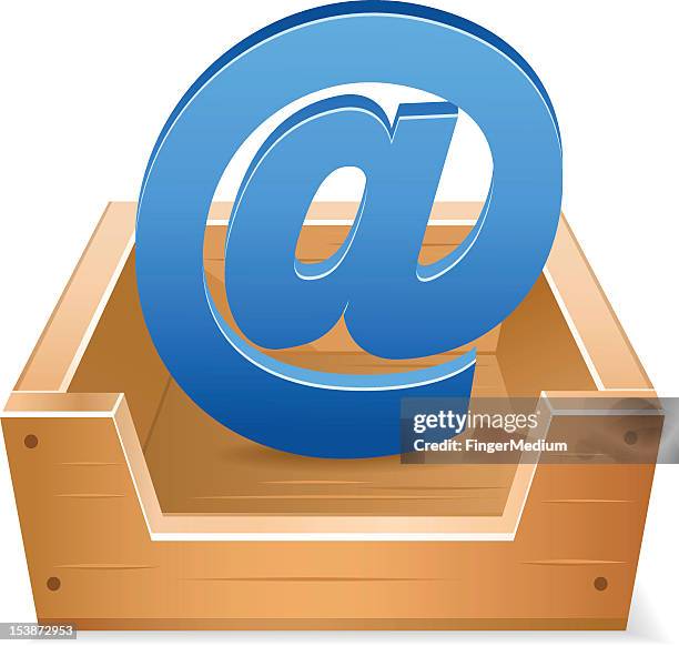 posteingang - inbox filing tray stock-grafiken, -clipart, -cartoons und -symbole