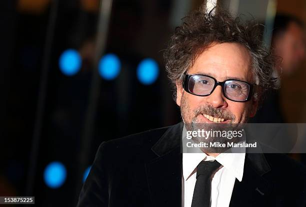 Tim Burton attends the Premiere of 'Frankenweenie' at the opening of the BFI London Film Festival at Odeon Leicester Square on October 10, 2012 in...