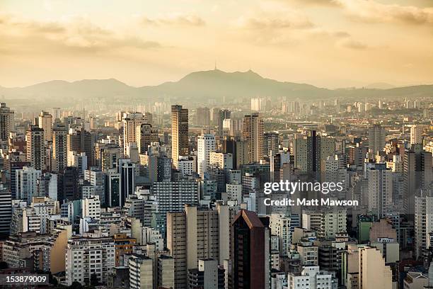 são paulo brazil - brazil cityscape stock pictures, royalty-free photos & images