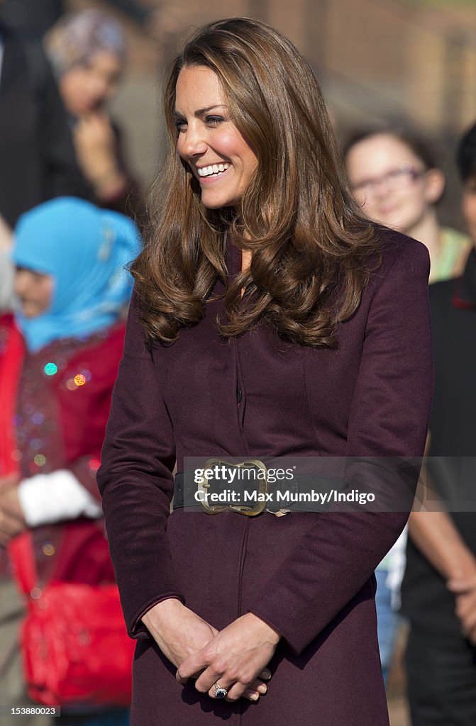 The Duchess Of Cambridge Visits The North East