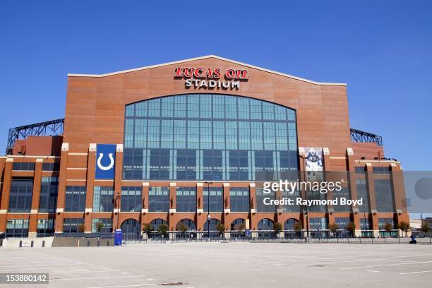 Lucas Oil Stadium, home of the Indianapolis Colts in Indianapolis, Indiana on SEPTEMBER 30, 2012.