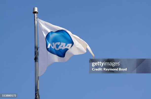 Hall Of Champions flag, in Indianapolis, Indiana on SEPTEMBER 30, 2012.