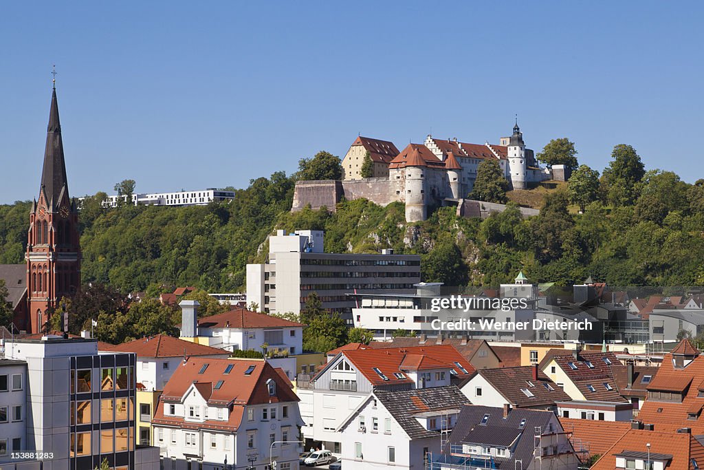 Cityscape of Heidenheim, Baden-Wuerttemberg