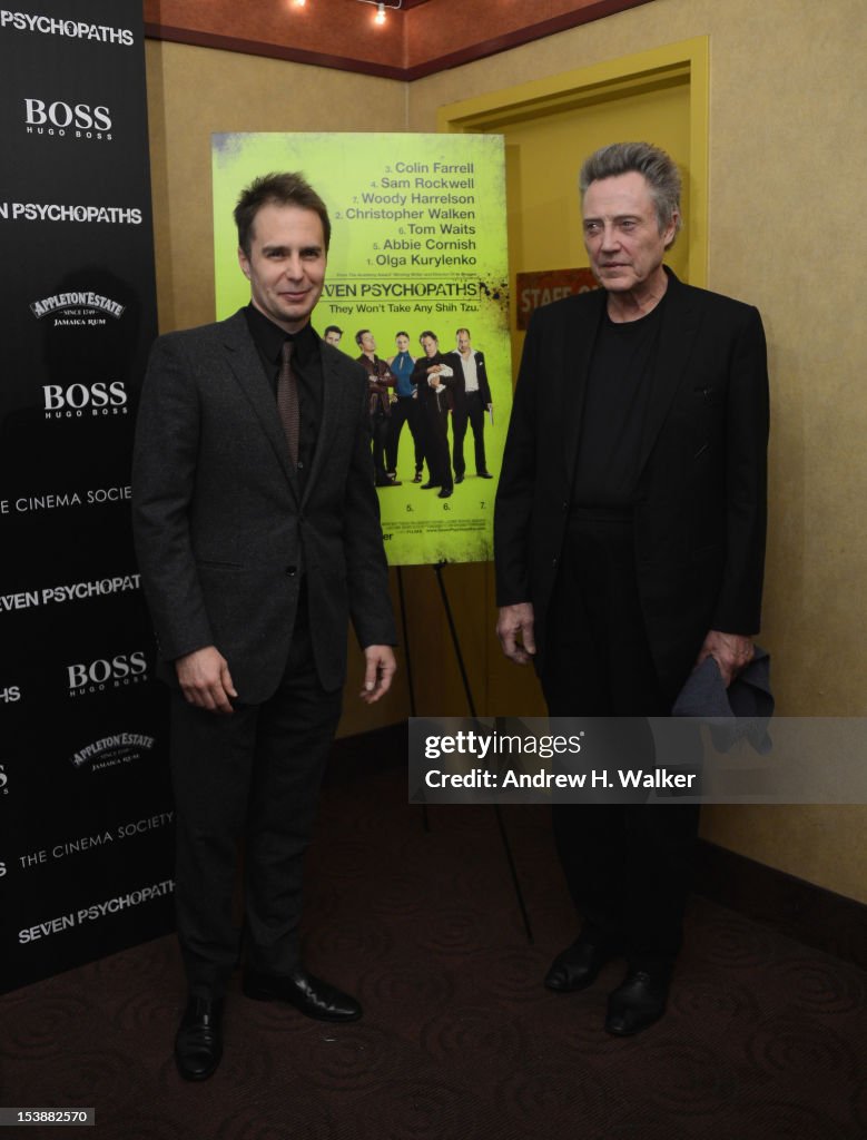 The Cinema Society And CBS Films Screening Of "Seven Psychopaths" - Arrivals