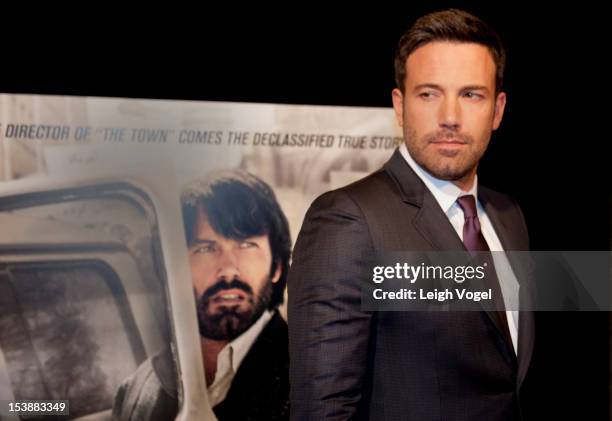 Ben Affleck attends the "Argo" Washington D.C. Premiere at Regal Gallery Place Stadium 14 on October 10, 2012 in Washington, DC.