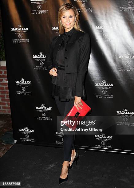 Stacy Keibler attends The Macallan Masters Of Photography Series launch at The Bowery Hotel on October 10, 2012 in New York City.