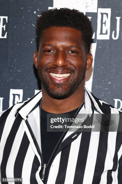 Tony Moore attends the opening night of "Beetlejuice" at Hollywood Pantages Theatre at Hollywood Pantages Theatre on July 12, 2023 in Hollywood,...