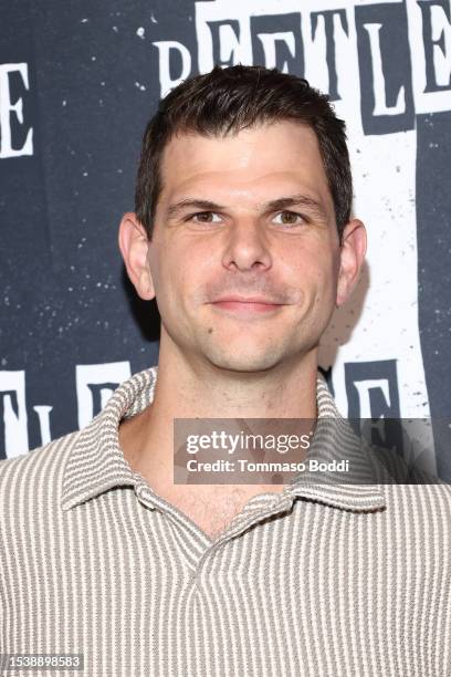 Will Burton attends the opening night of "Beetlejuice" at Hollywood Pantages Theatre at Hollywood Pantages Theatre on July 12, 2023 in Hollywood,...