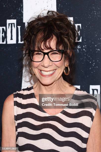 Mindy Sterling attends the opening night of "Beetlejuice" at Hollywood Pantages Theatre at Hollywood Pantages Theatre on July 12, 2023 in Hollywood,...