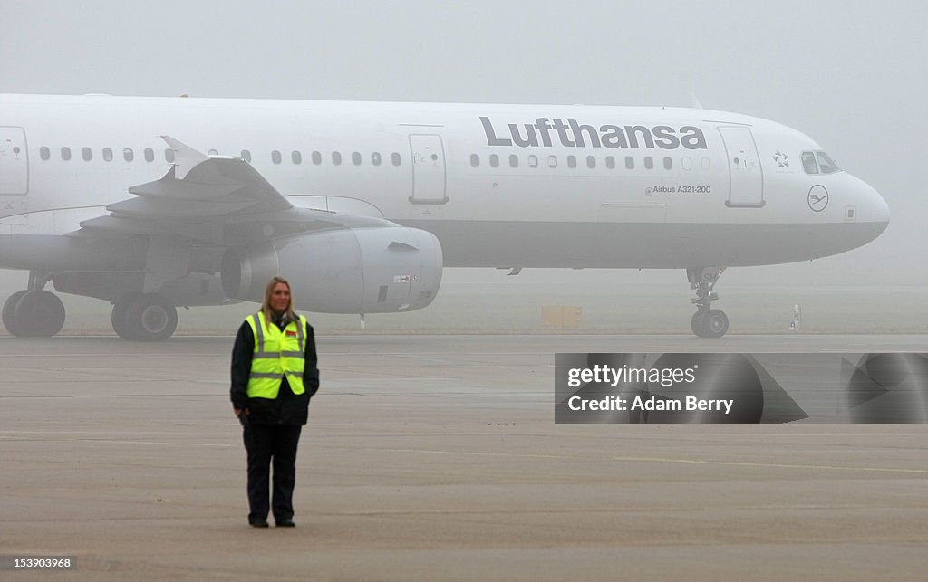 Berlin Airports Prepare For Coming Winter