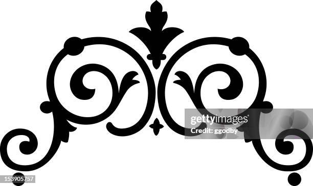 scroll1d - ecke eines objekts stock-grafiken, -clipart, -cartoons und -symbole
