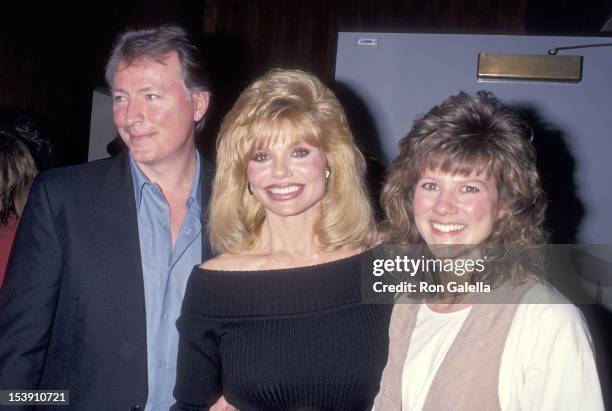 Actress Loni Anderson, boyfriend Geoff Brown and her daughter Deidra Hoffman attend the Museum of Television & Radio's 11th Annual Television...