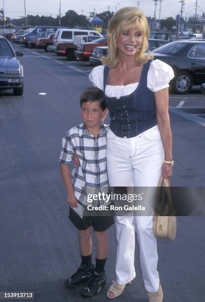 Actress Loni Anderson and son Quinton Reynolds "The Greatest Show on Earth" Ringling Brothers and Barnum & Bailey 127th Editiion to Benefit the...