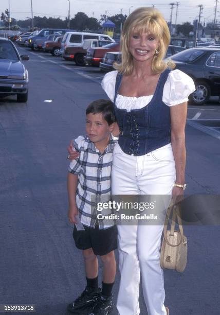 Actress Loni Anderson and son Quinton Reynolds "The Greatest Show on Earth" Ringling Brothers and Barnum & Bailey 127th Editiion to Benefit the...