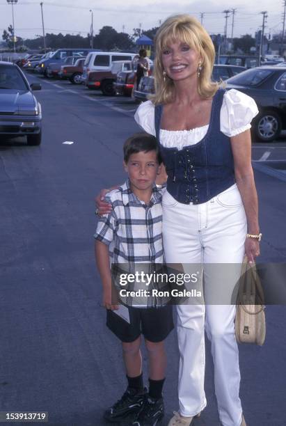 Actress Loni Anderson and son Quinton Reynolds "The Greatest Show on Earth" Ringling Brothers and Barnum & Bailey 127th Editiion to Benefit the...