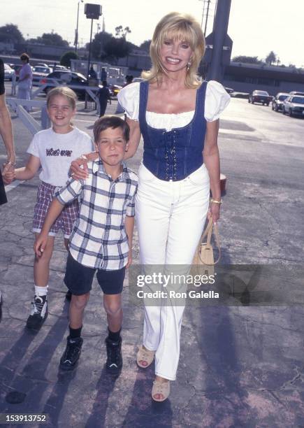 Actress Loni Anderson and son Quinton Reynolds "The Greatest Show on Earth" Ringling Brothers and Barnum & Bailey 127th Editiion to Benefit the...