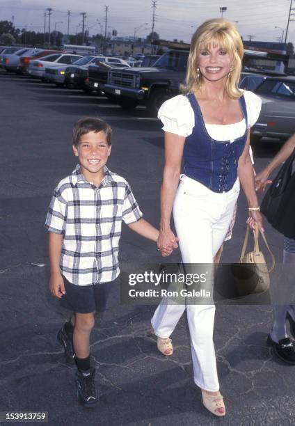 Actress Loni Anderson and son Quinton Reynolds "The Greatest Show on Earth" Ringling Brothers and Barnum & Bailey 127th Editiion to Benefit the...