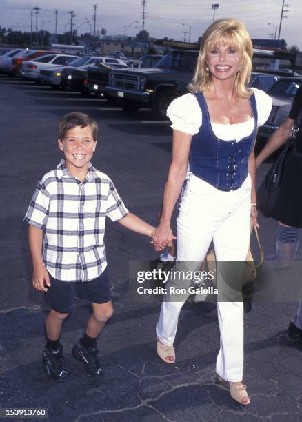 Actress Loni Anderson and son Quinton Reynolds "The Greatest Show on Earth" Ringling Brothers and Barnum & Bailey 127th Editiion to Benefit the...
