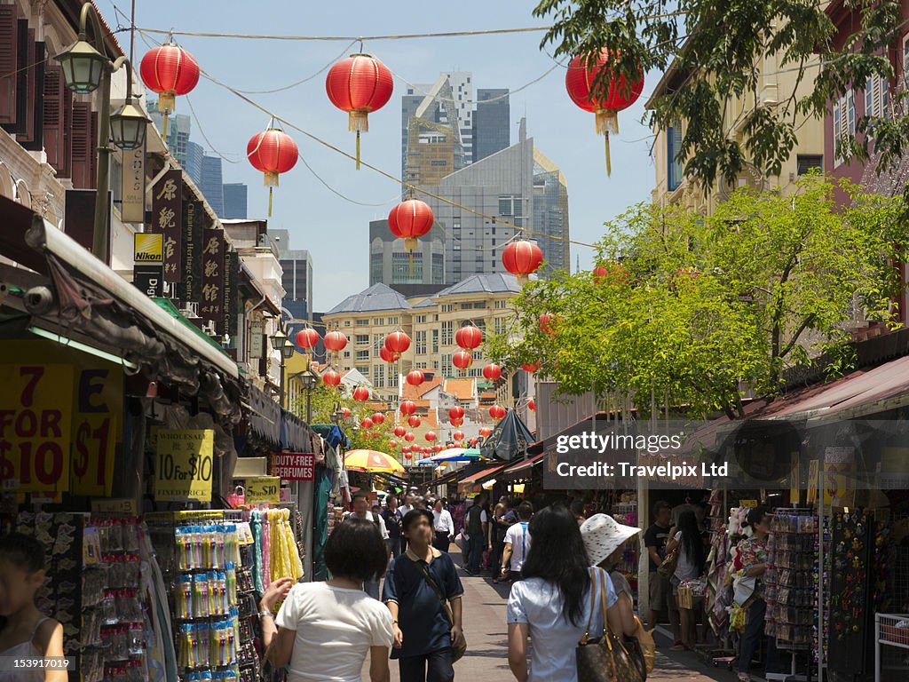 Shoppers, Chinatown, Singapore