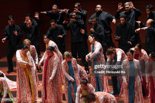 Schola Cantorum de Venezuela performing at Alice Tully Hall as part of Mostly Mozart Festival on Saturday afternoon, August 15, 2009.This...