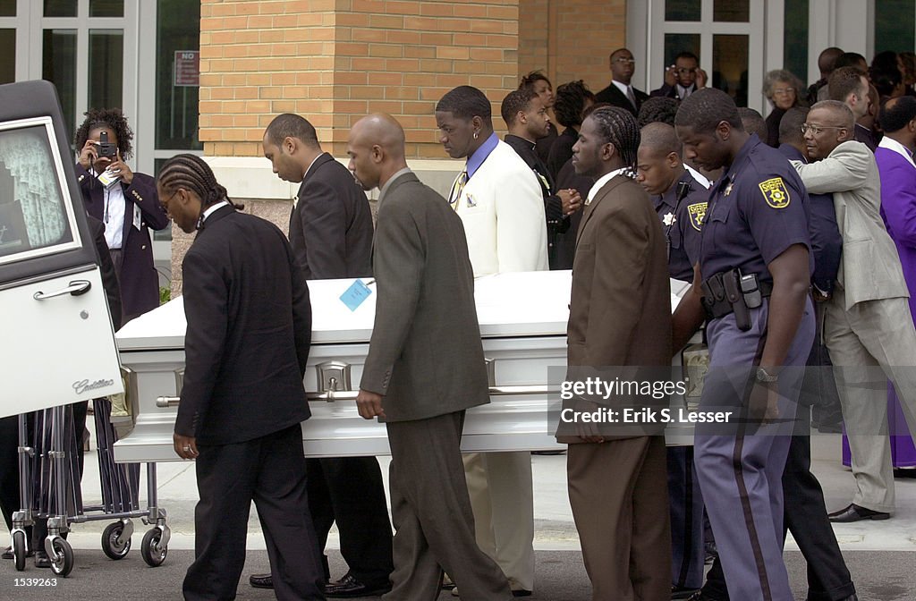 Funeral Of TLC Singer Lisa "Left Eye" Lopes