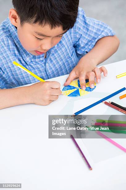 Boy Using Paper 58 Paper Boy Extra Stock Photos, High-Res Pictures, and Images - Getty ...