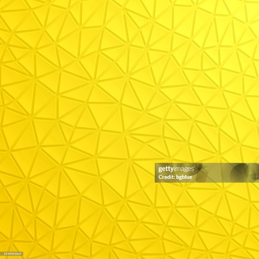 Abstract Yellow Background Geometric Texture High-Res Vector Graphic ...