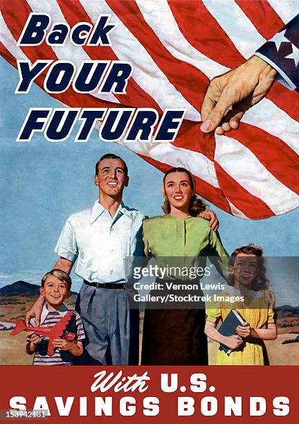 digitally restored war propaganda poster. - family politics stock-grafiken, -clipart, -cartoons und -symbole