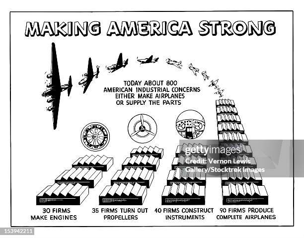 digitally restored war propaganda poster. - us air force stock illustrations