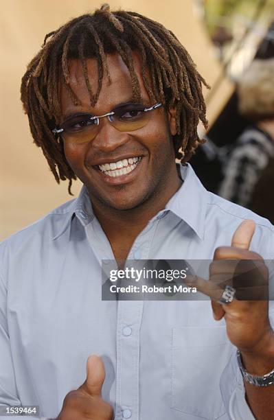 Games commentator Selma Masekela attends ESPN's Ultimate X movie premiere May 6, 2002 in Universal City, CA.