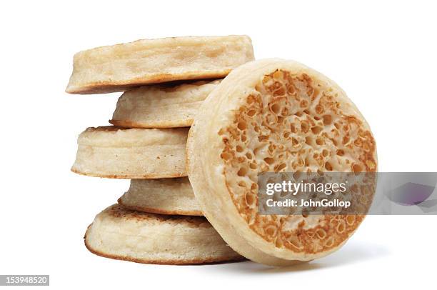 crumpets - crumpet fotografías e imágenes de stock