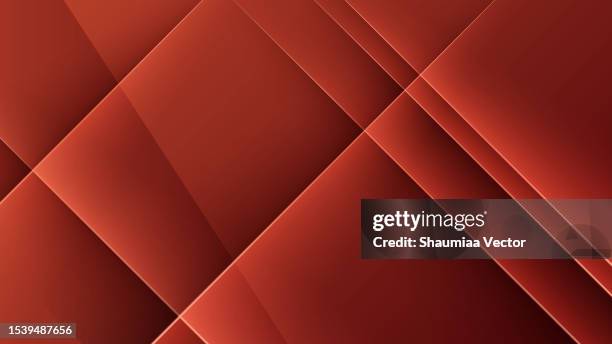 luxury red and gold abstract background with triangle frame gold glitter light effect design - gold triangle background stock illustrations