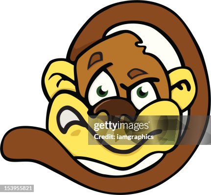 Monkey with tail Monkey with tail