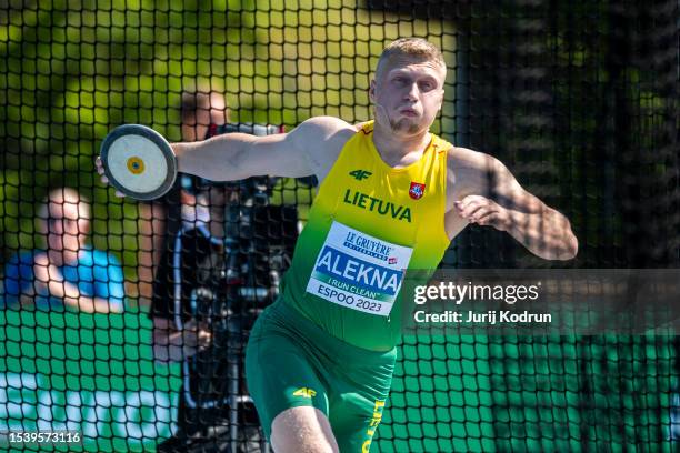 Aleckna Discus 154 Mykolas Alekna Photos & High Res Pictures - Getty Images