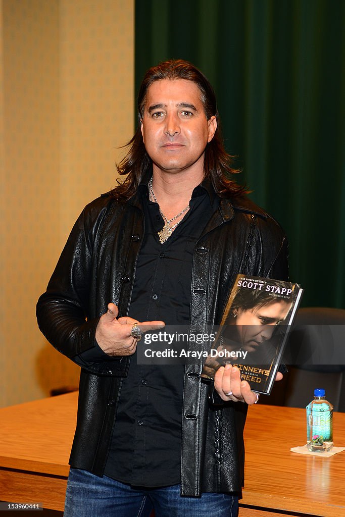 Scott Stapp Signs Copies Of His New Book,