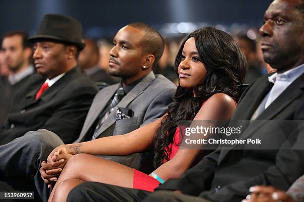Nick Gordon and Bobbi Kristina Brown attend "We Will Always Love You: A GRAMMY Salute to Whitney Houston" at Nokia Theatre L.A. Live on October 11,...