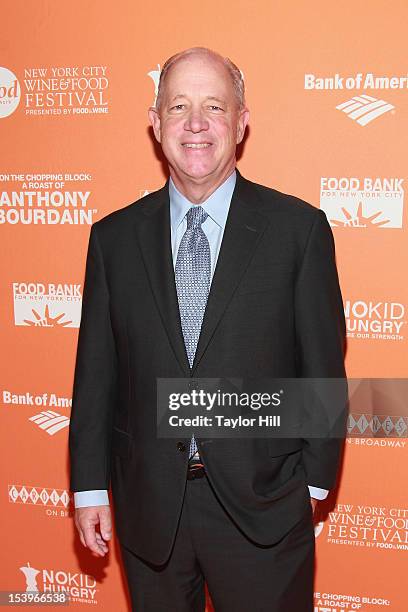 No Kid Hungry founder Bill Shore attends On The Chopping Block: A Roast of Anthony Bourdain at Pier Sixty at Chelsea Piers on October 11, 2012 in New...