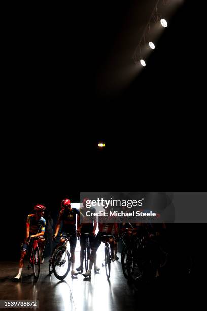 Giulio Ciccone of Italy, Tony Gallopin of France, Mads Pedersen of Denmark, Mattias Skjelmose Jensen of Denmark, Alex Kirsch of Luxembourg and Jasper...