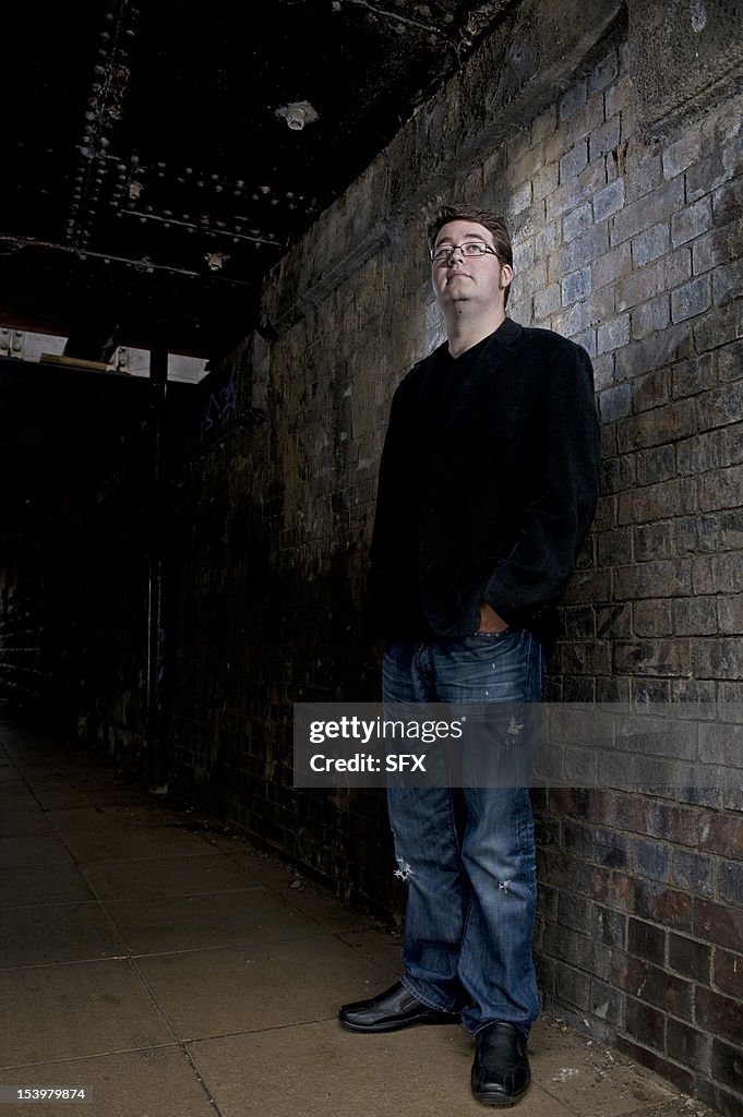 George Man Portrait of English science fiction author George Mann, taken on May ...